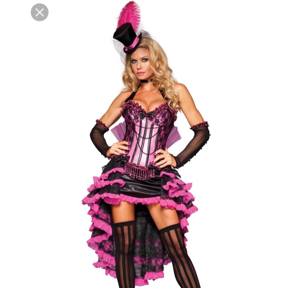 Burlesque / showgirl Halloween costume size small